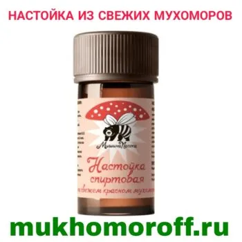 Настойка из свежих мухоморов (100 мл)