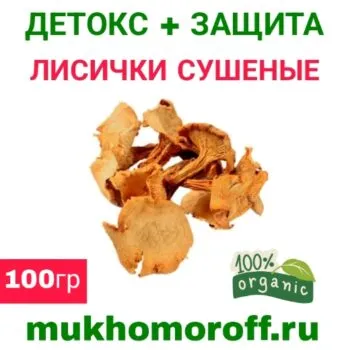 Лисички сушеные